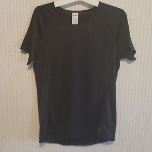ASICS Womens Athltic Top Small Black